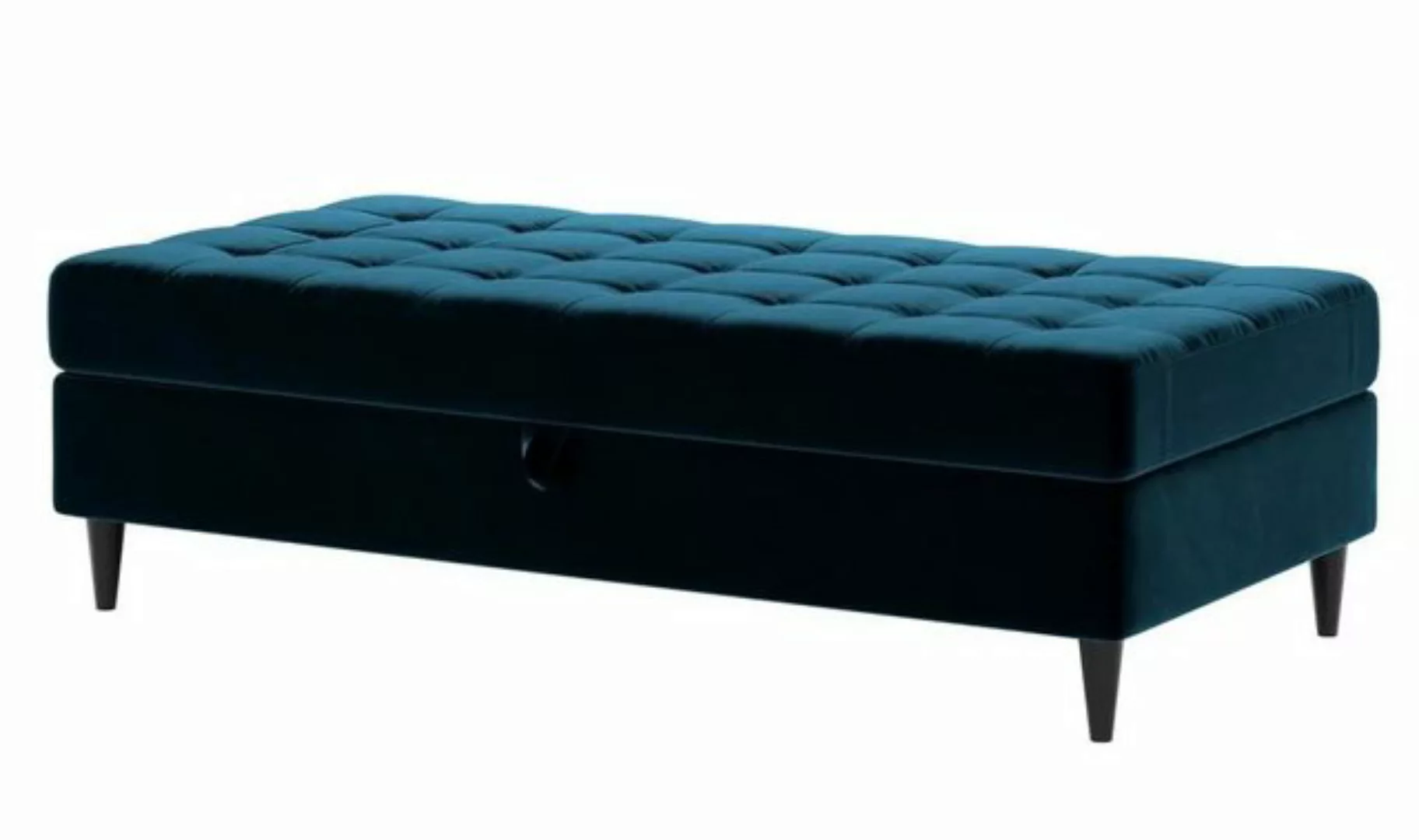 DB-Möbel Ecksofa "ADRIAN" - moderne Schlafcouch mit Hocker. günstig online kaufen