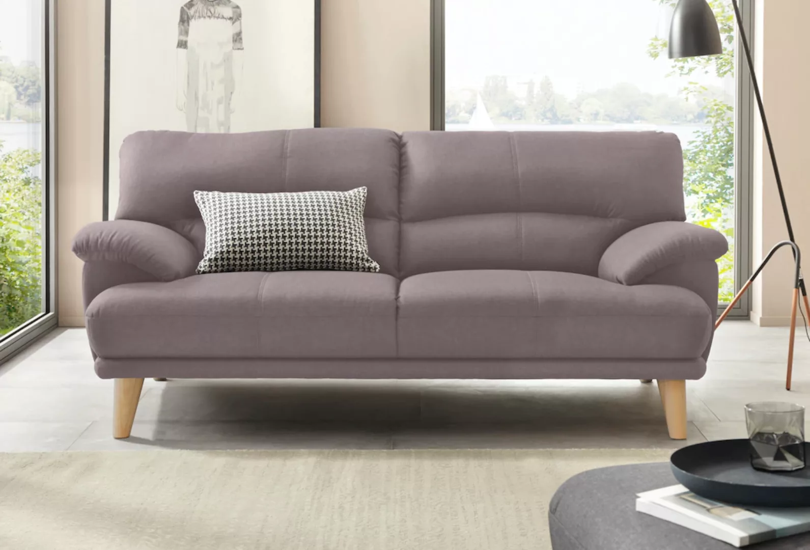 TRENDMANUFAKTUR 3-Sitzer "Cecilia, Sofa in italienischem Design", mit tolle günstig online kaufen