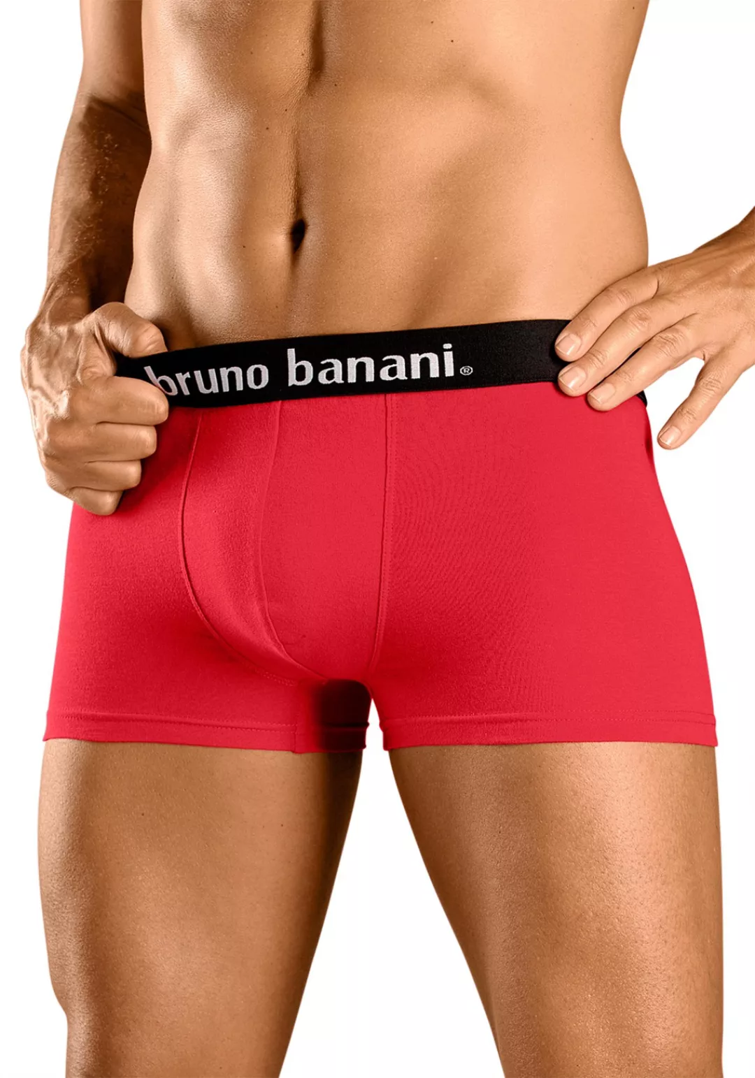 Bruno Banani Boxer "Boxershorts für Herren", (Packung, 4 St.), mit Kontrast günstig online kaufen