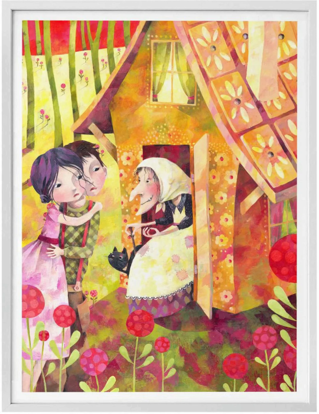 Wall-Art Poster »Märchen Wandbilder Hänsel und Gretel«, Geschichten & Märch günstig online kaufen