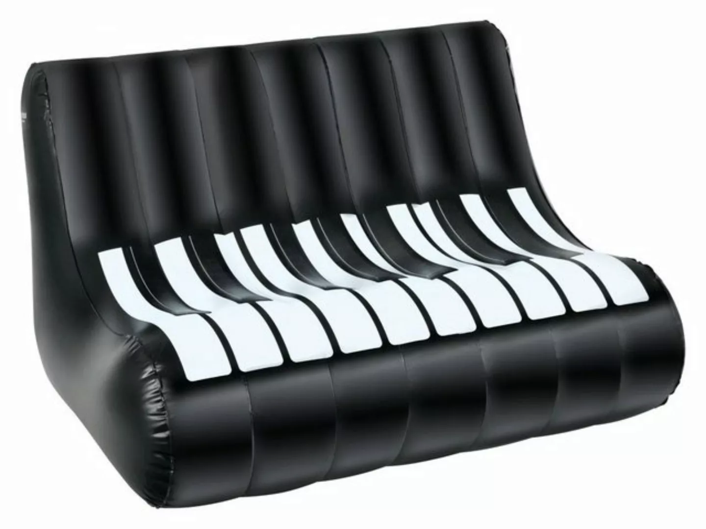 Stagecaptain Luftsofa IF-12088 - Aufblasbares Sofa Piano-Design 127 x 75 x günstig online kaufen