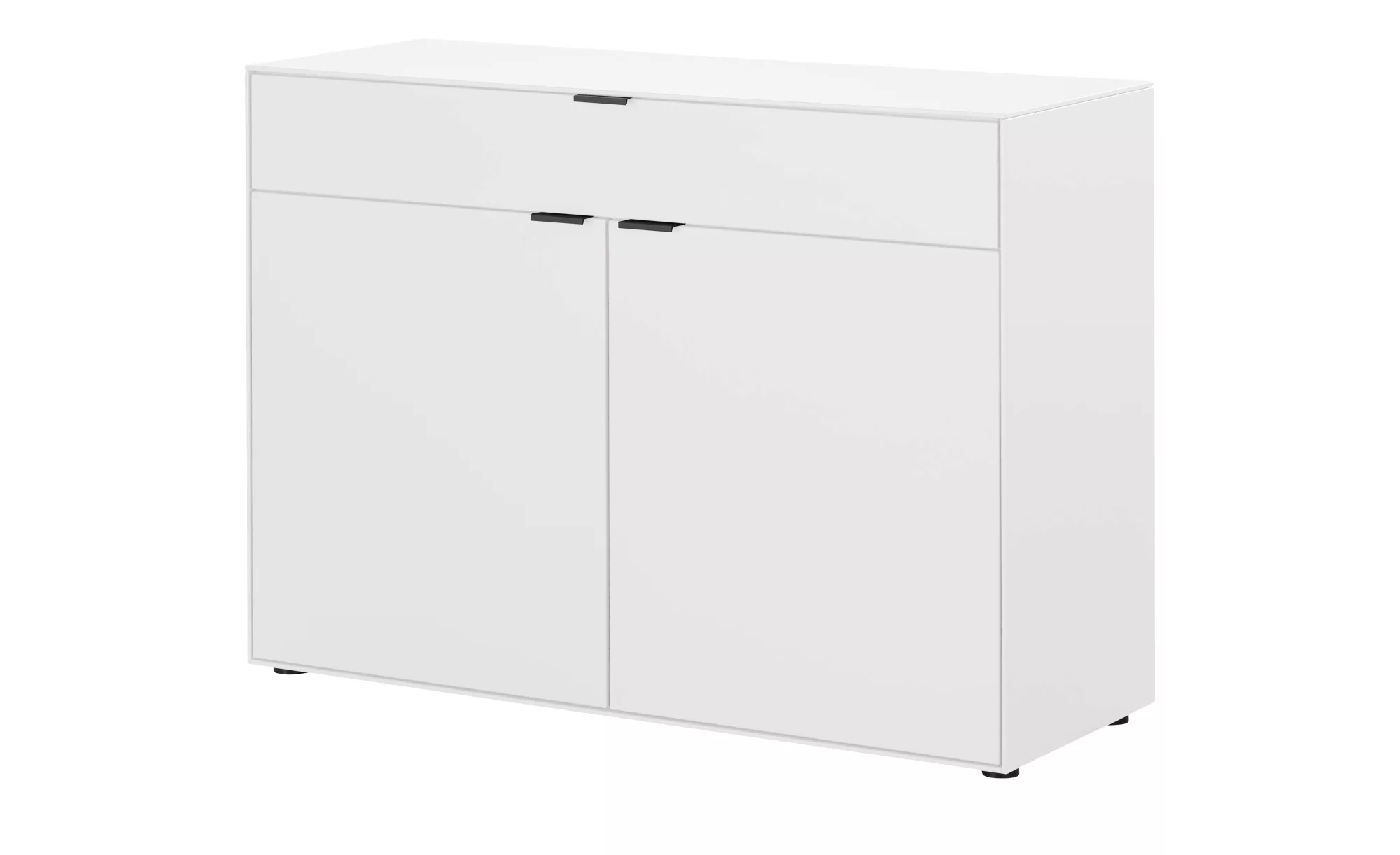 Jette Home Sideboard  Como ¦ weiß ¦ Maße (cm): B: 122 H: 88 T: 46.0 Kommode günstig online kaufen