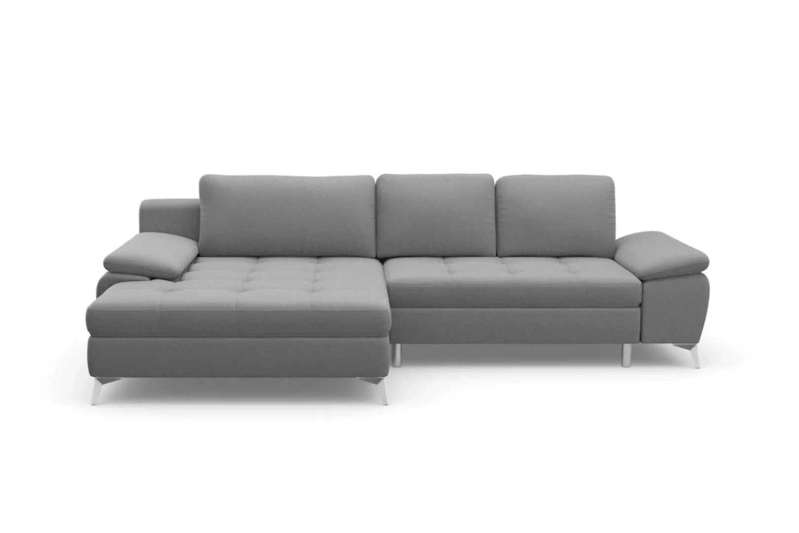 sit&more Ecksofa »Latigo L-Form«, mit Mega-Recamiere, wahlweise mit Bettfun günstig online kaufen