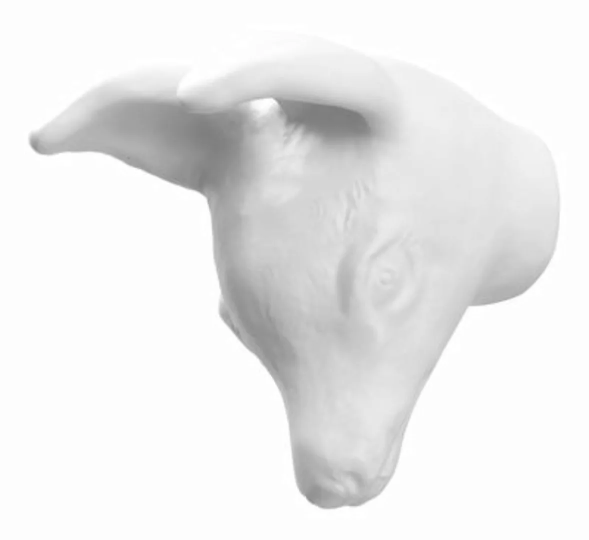 Wandhaken Bambi keramik weiß - Domestic - Weiß günstig online kaufen