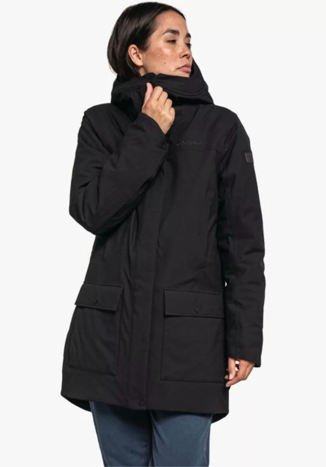 Schöffel Winterjacke Rotterdam L Parka CS Kopfhörerausgang günstig online kaufen