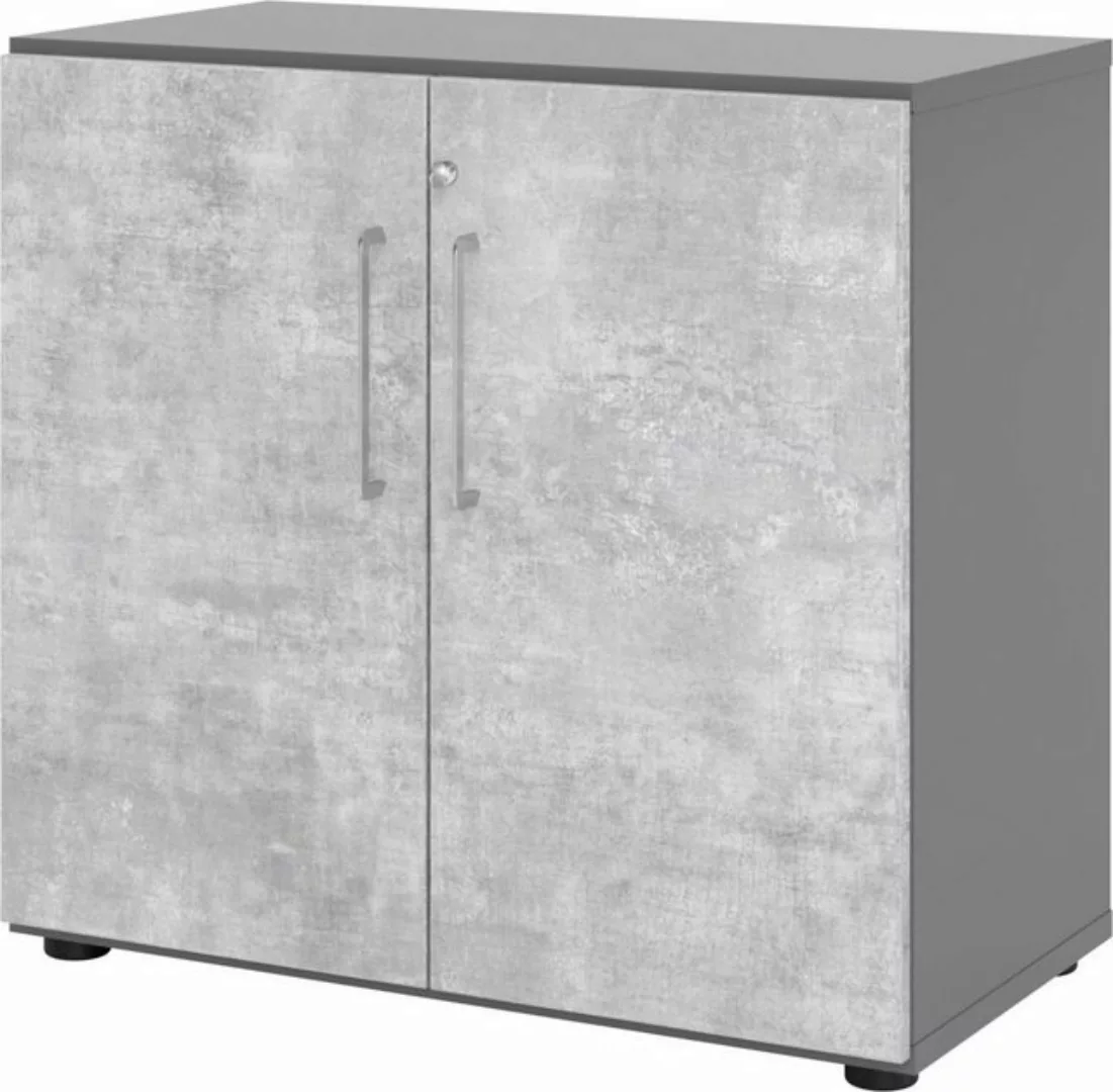 HAMMERBACHER Aktenschrank Schrank Serie 9 2OH BxTxH 80x42x74,8cm Griff BS G günstig online kaufen