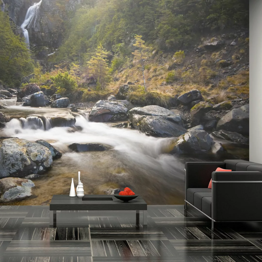 Fototapete - Ohakune - Waterfalls in New Zealand günstig online kaufen