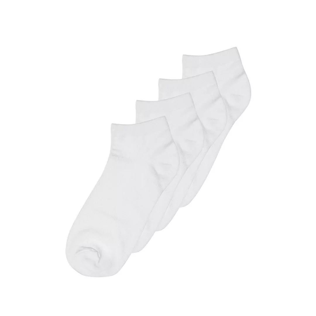 Only & Sons Lester Trainer Socken 4 Paare One Size White günstig online kaufen