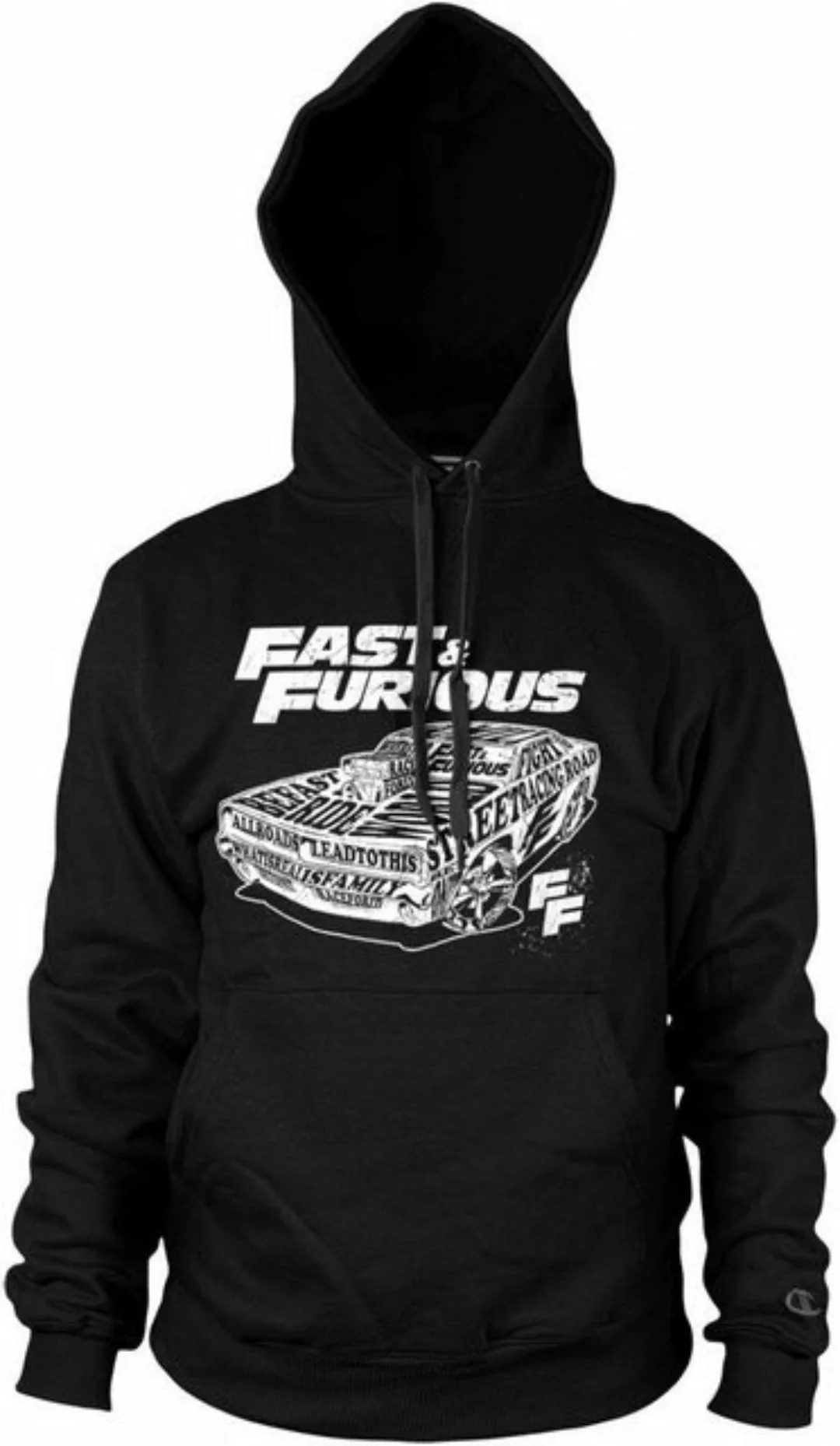 The Fast and the Furious Kapuzenpullover günstig online kaufen