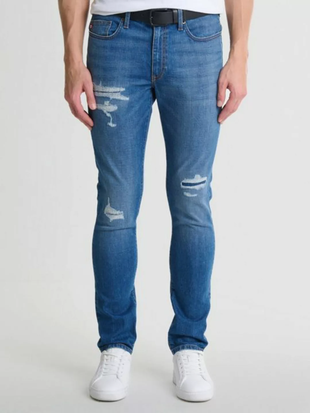BIG STAR Skinny-fit-Jeans DERIC niedrige Leibhöhe günstig online kaufen