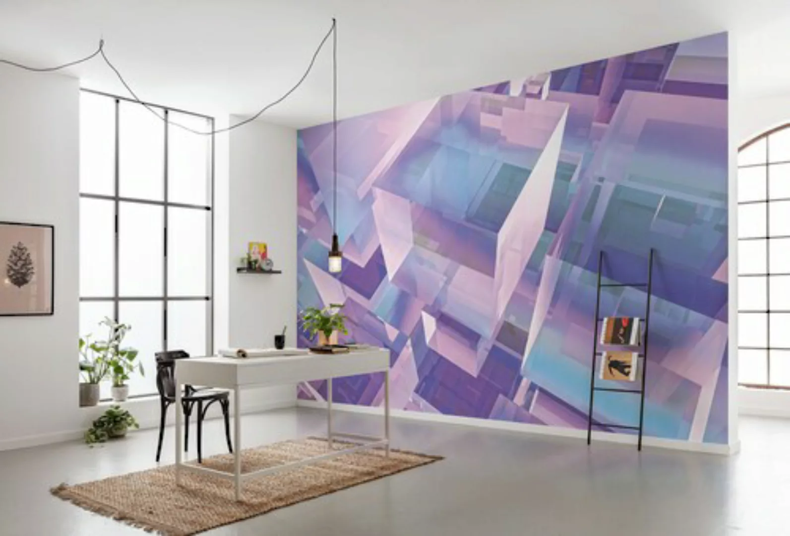 Komar Fototapete Holographicubical B/L: ca. 350x250 cm günstig online kaufen