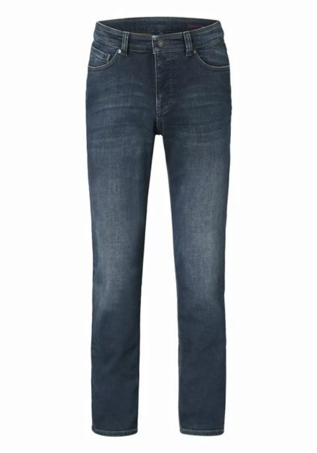 Paddock's 5-Pocket-Jeans PADDOCKS PIPE medium blue khaki used moustache 801 günstig online kaufen