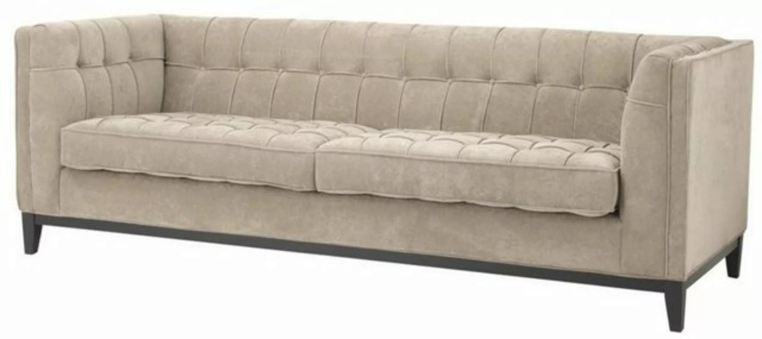 Casa Padrino Sofa Luxus Sofa Greige 230 x 81 x H. 78 cm - Luxus Kollektion günstig online kaufen