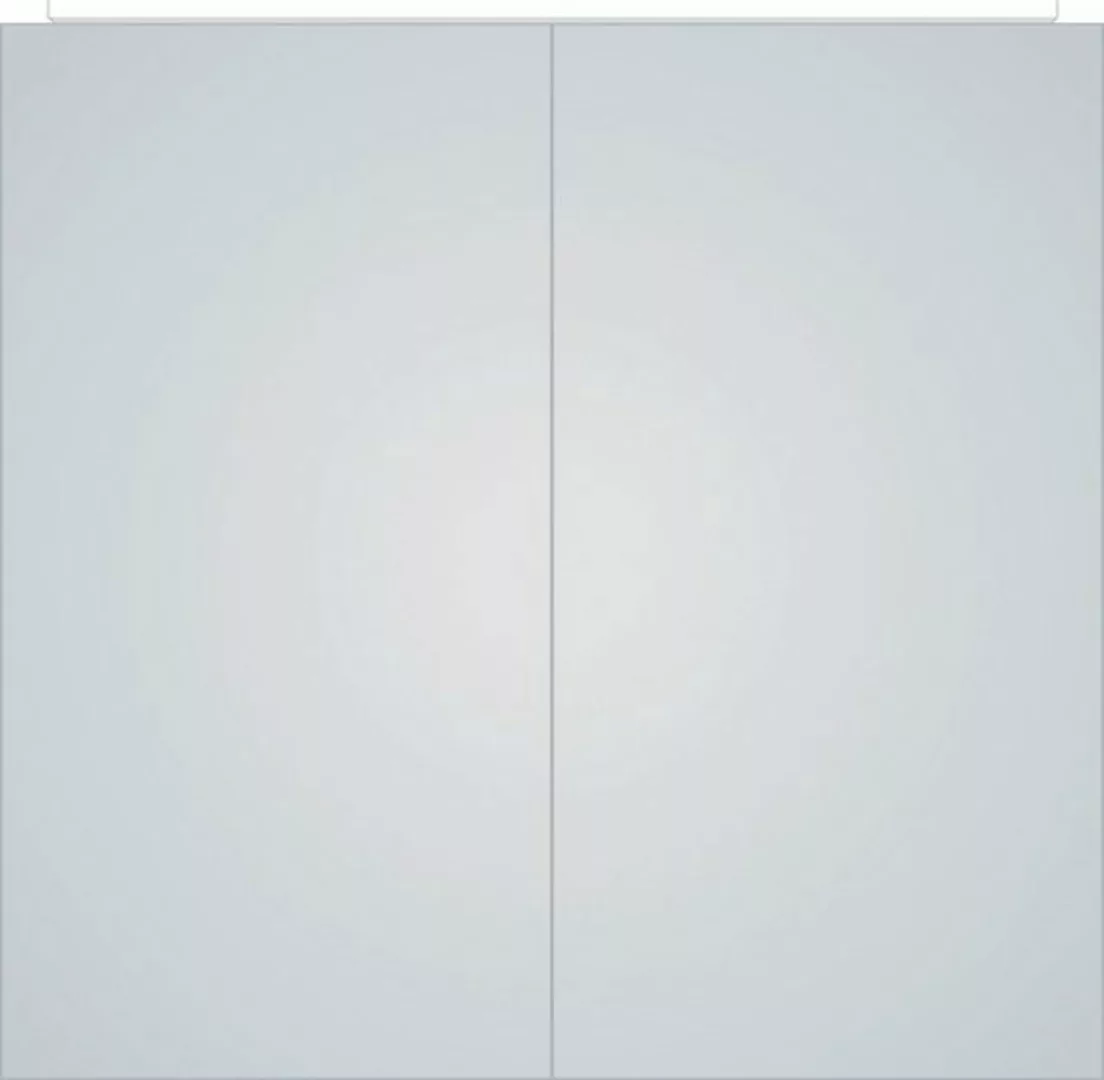 DSK Spiegelschrank Aluminio Vegas Alufarben 70 cm günstig online kaufen