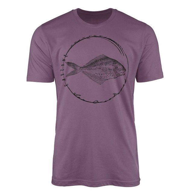 Sinus Art T-Shirt T-Shirt Tiefsee Fische - Serie: Sea Creatures, feine Stru günstig online kaufen