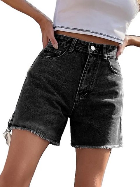 KIKI Shorts Lässige Sommer-Jeansshorts für Damen mit Taschen günstig online kaufen