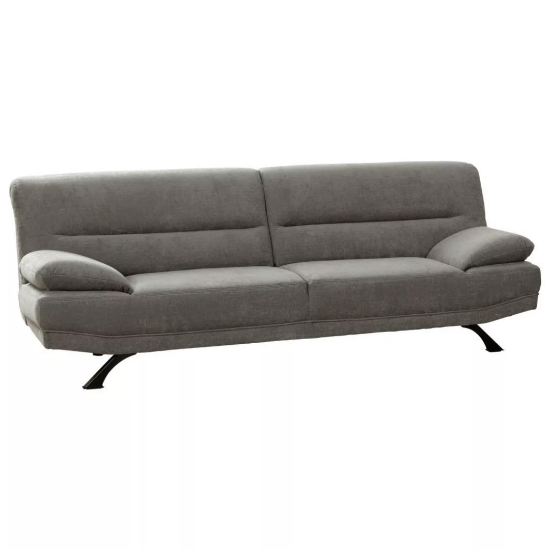 Schlafsofa Lozan schwarz B/H/T/L: ca. 230x49x86x84 cm günstig online kaufen