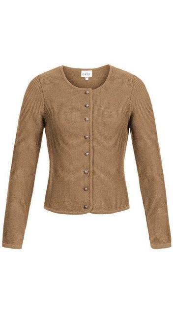 Nübler Trachtenstrickjacke Strickjacke Langarm Anni in Natur von Nübler günstig online kaufen