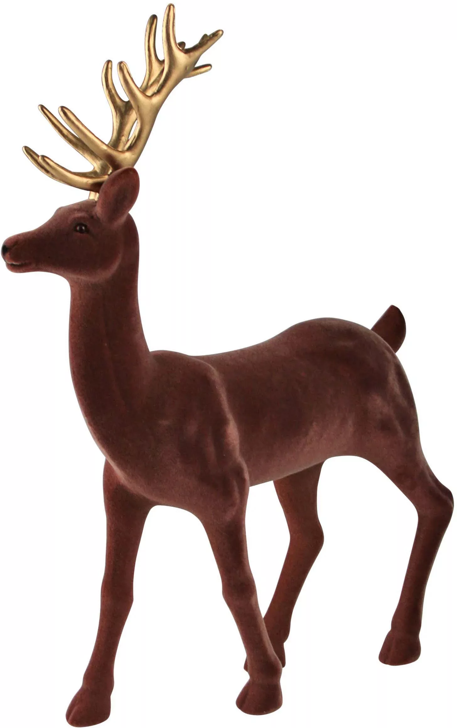 AM Design Weihnachtsfigur "Weihnachtsdeko", mit goldenem Geweih günstig online kaufen