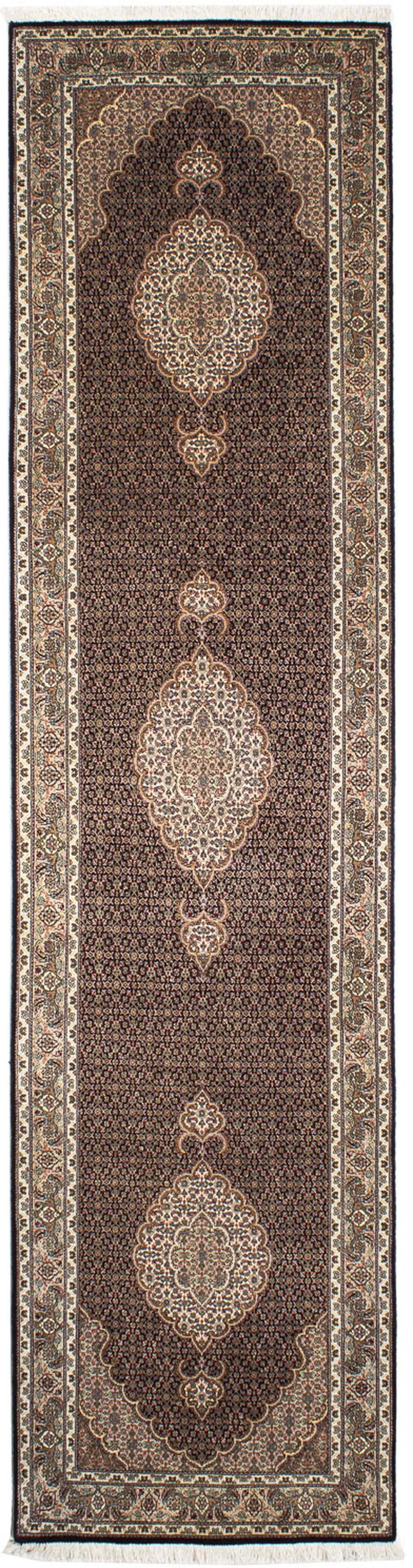 morgenland Orientteppich »Perser - Täbriz - 302 x 82 cm - dunkelblau«, rech günstig online kaufen