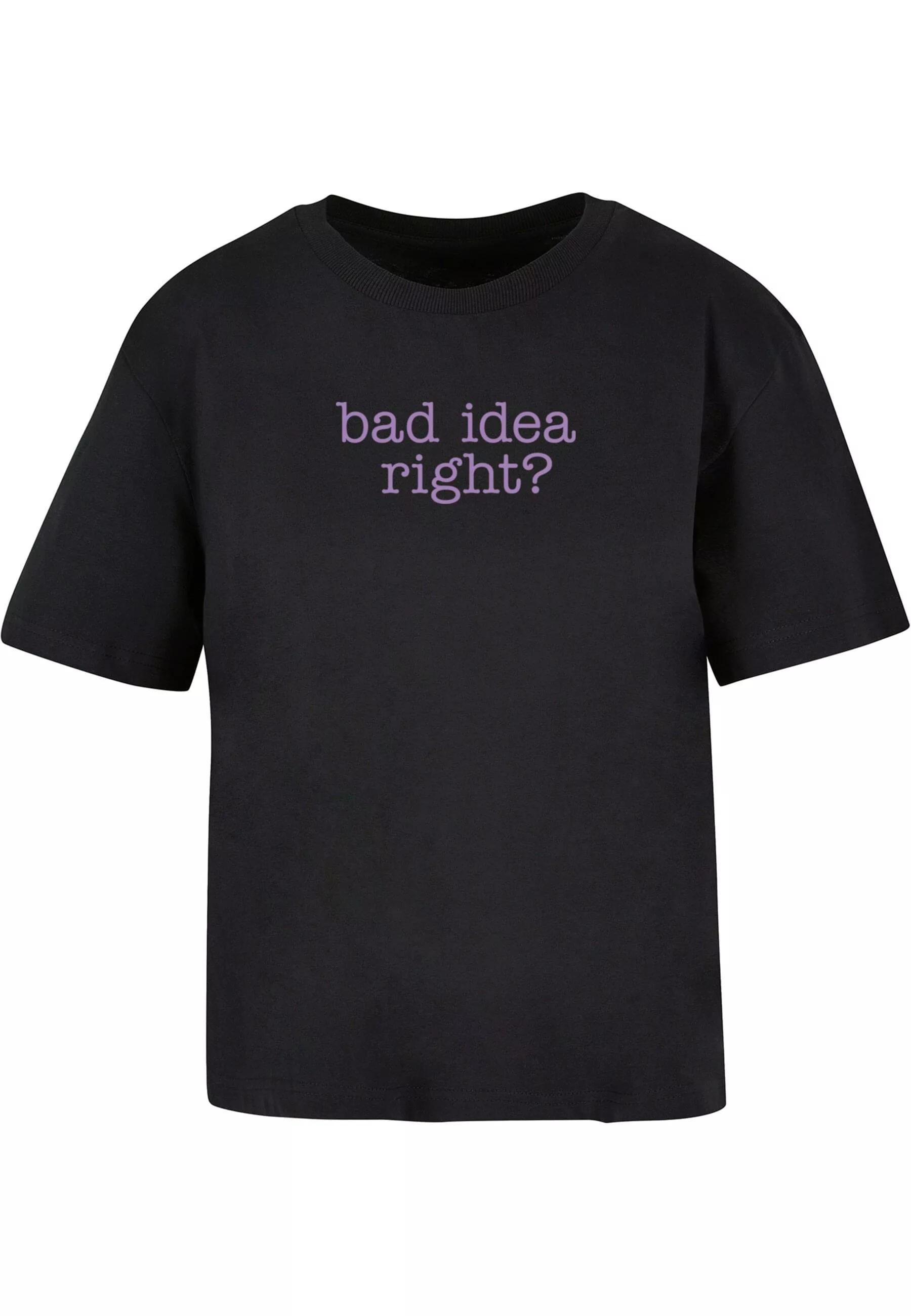 Miss Tee T-Shirt "Miss Tee Bad Idea Tee" günstig online kaufen