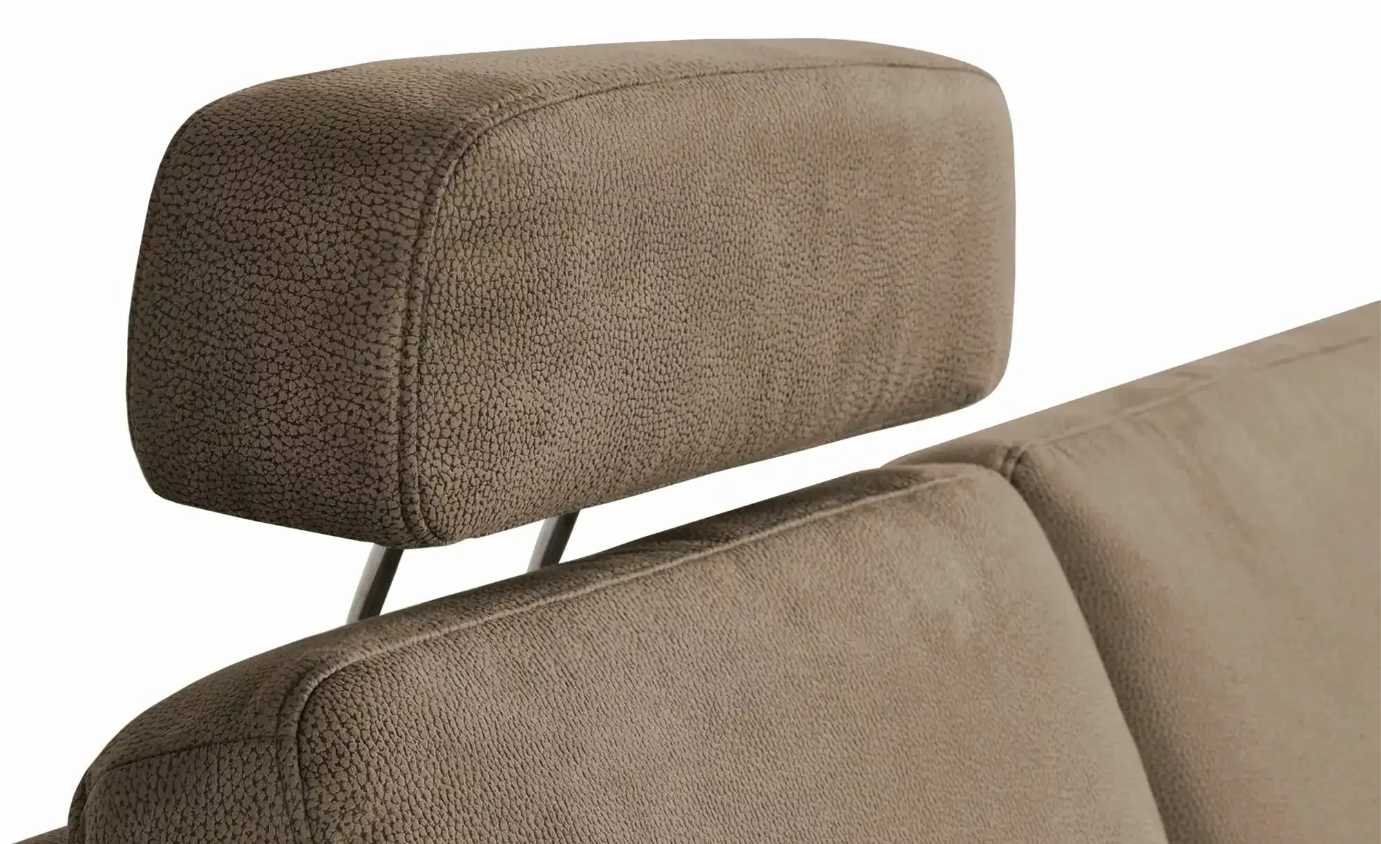 meinSofa Wohnlandschaft Mikrofaser Rita ¦ braun ¦ Maße (cm): B: 330 H: 91 T günstig online kaufen