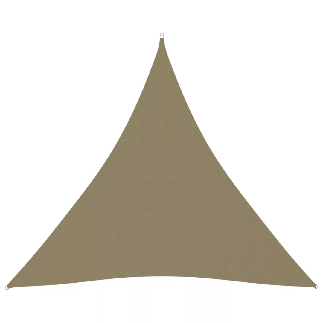 Sonnensegel Oxford-gewebe Dreieckig 6x6x6 M Beige günstig online kaufen