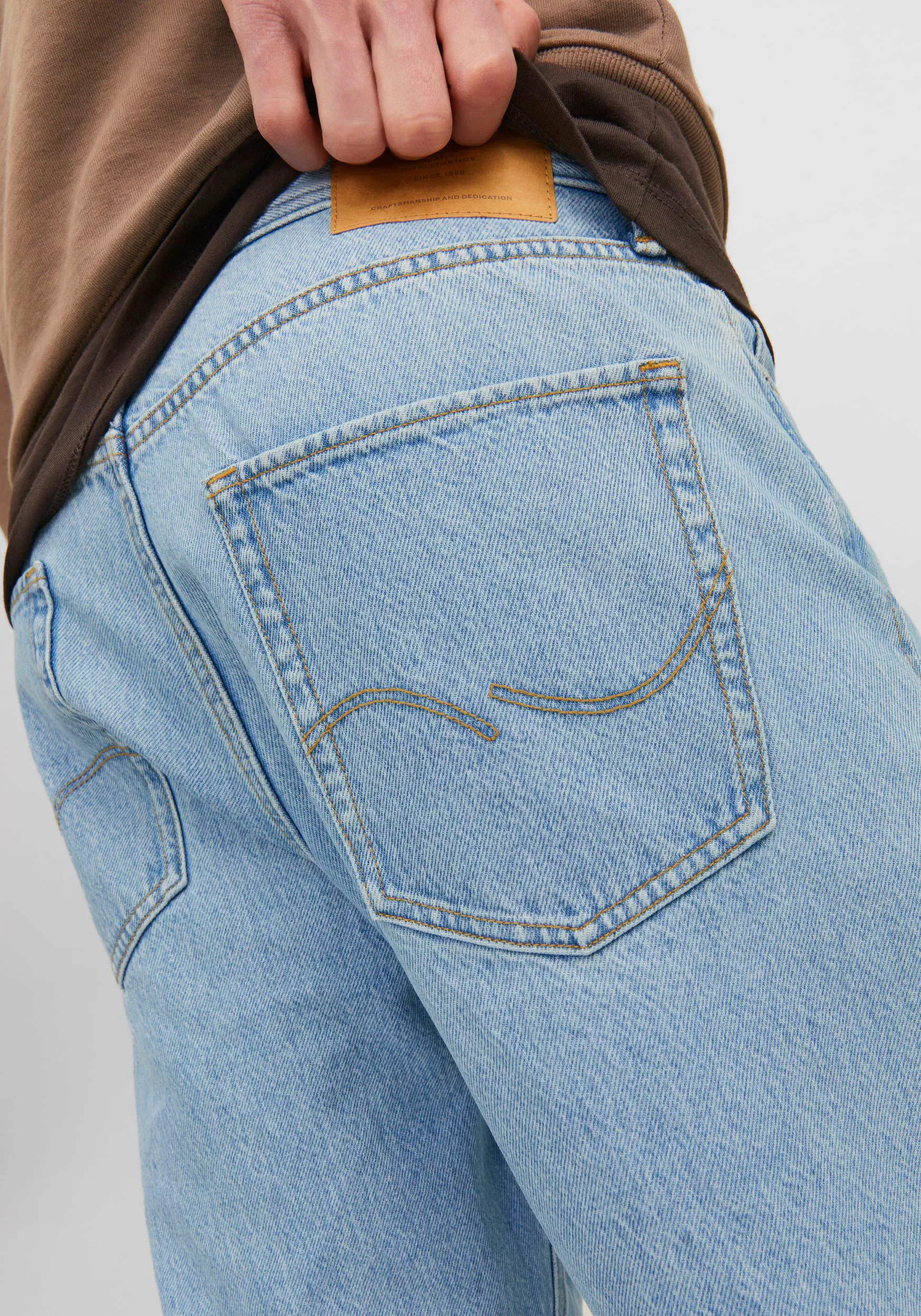 Jack & Jones Herren Jeans JJIALEX JJORIGINAL SBD 304 - Baggy Fit - Blau - B günstig online kaufen