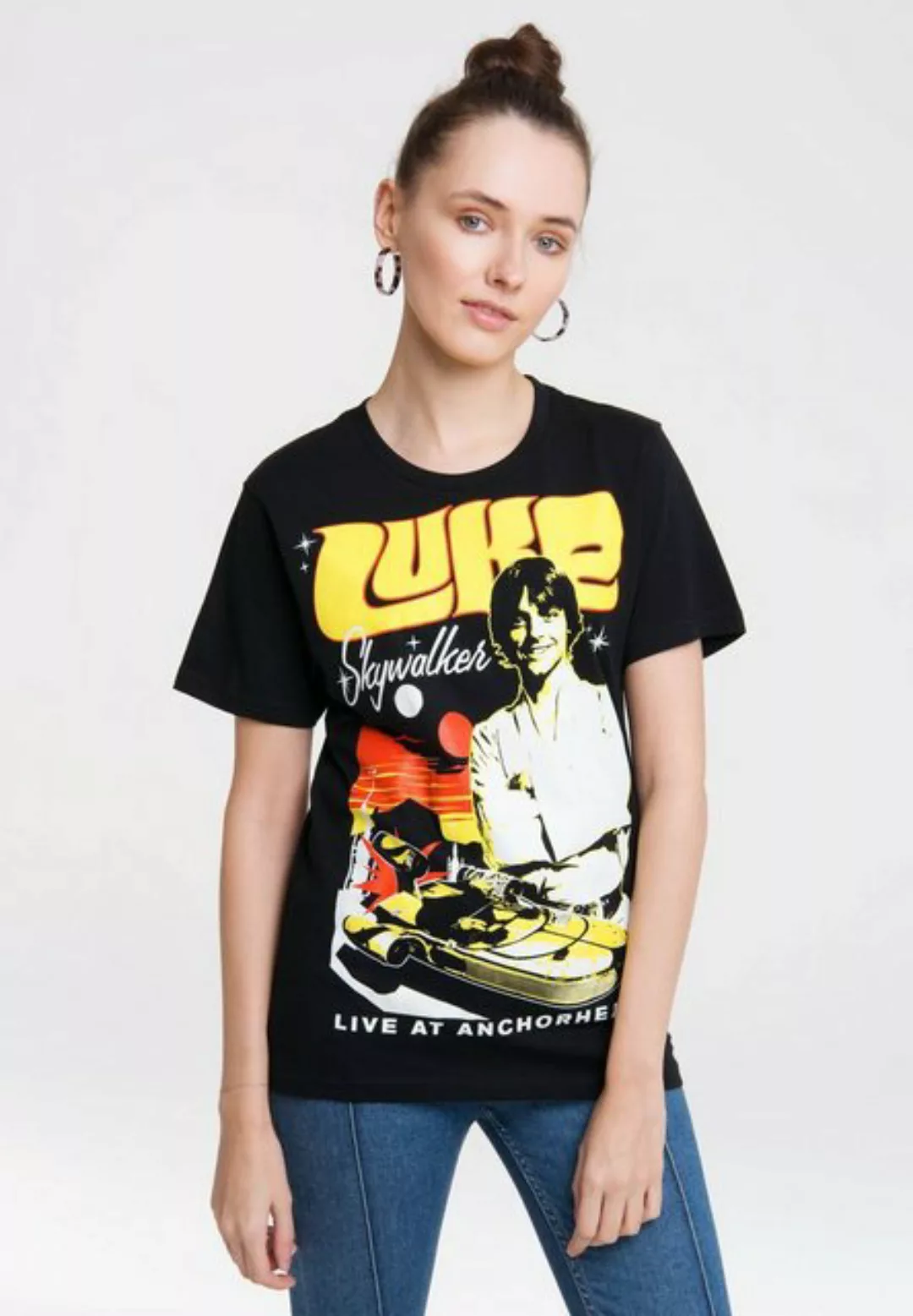 LOGOSHIRT T-Shirt "Star Wars - Luke Skywalker", mit lizenziertem Design günstig online kaufen