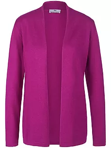 Strickjacke Modell Caro Peter Hahn Seide/Kaschmir pink günstig online kaufen