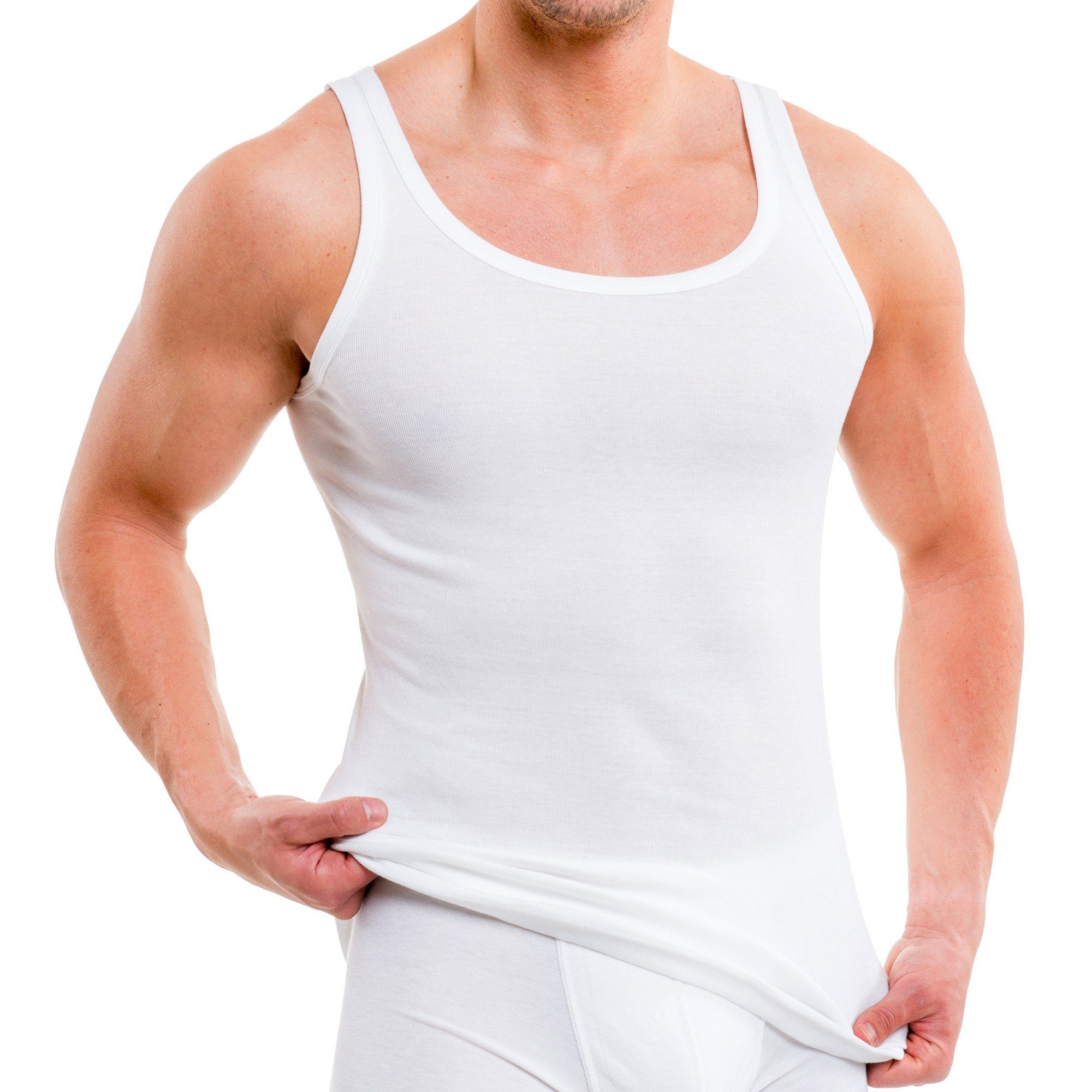 HERMKO Achselhemd 3000 Herren Tank Top günstig online kaufen