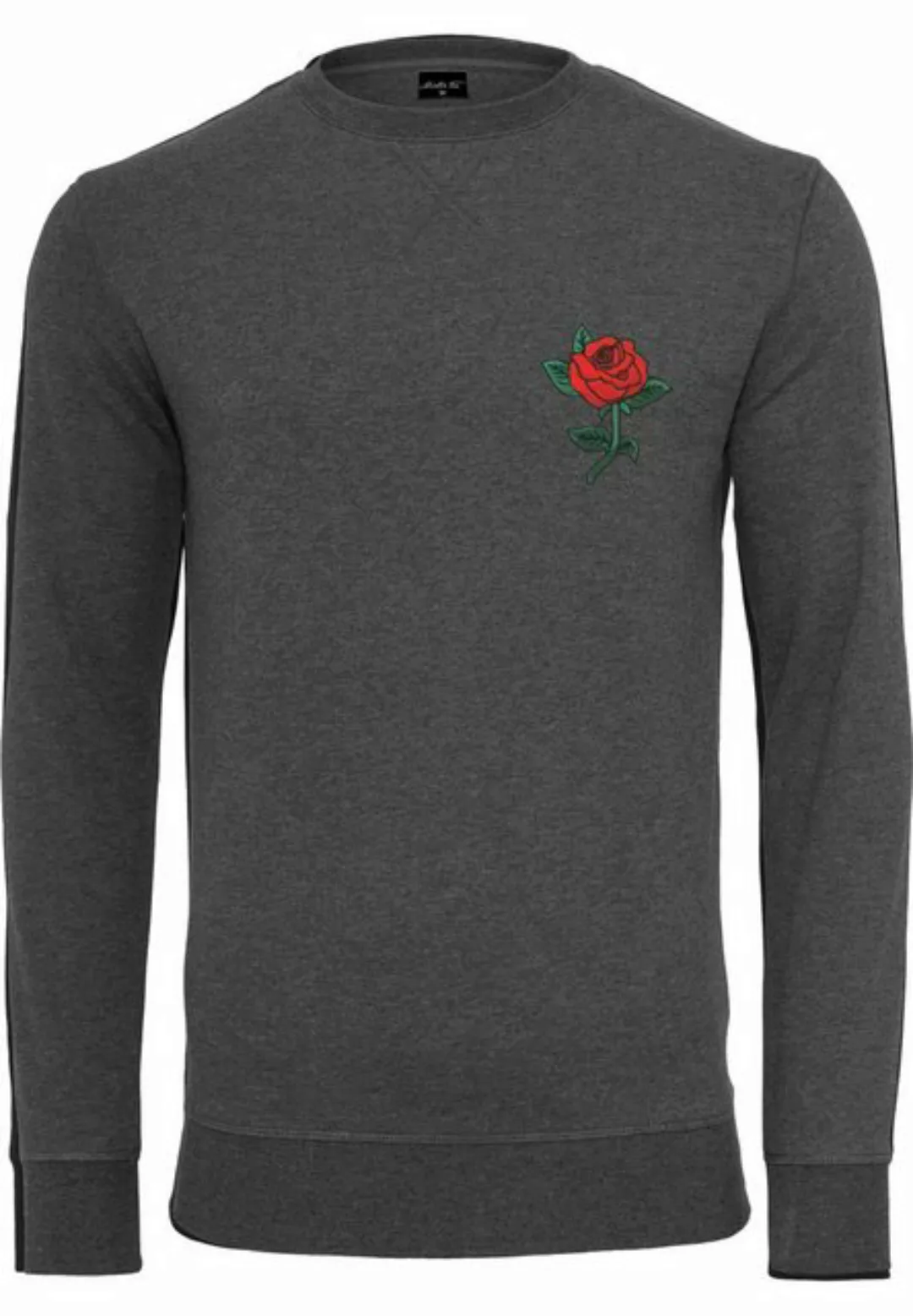 MisterTee Rundhalspullover MisterTee Herren Rose Crewneck (1-tlg) günstig online kaufen