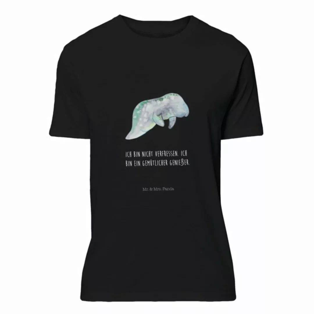 Mr. & Mrs. Panda T-Shirt Seekuh chillt - Schwarz - Geschenk, Meerestiere, Z günstig online kaufen