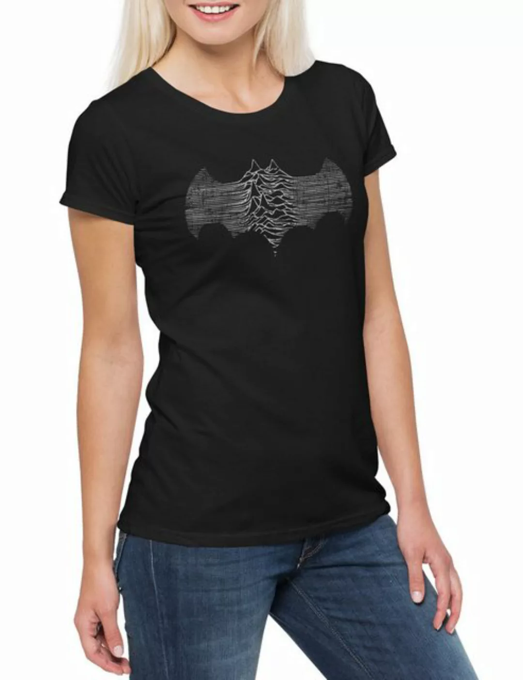 Urban Backwoods Print-Shirt Bat Divison Damen T-Shirt Unknown Joy Pleasures günstig online kaufen