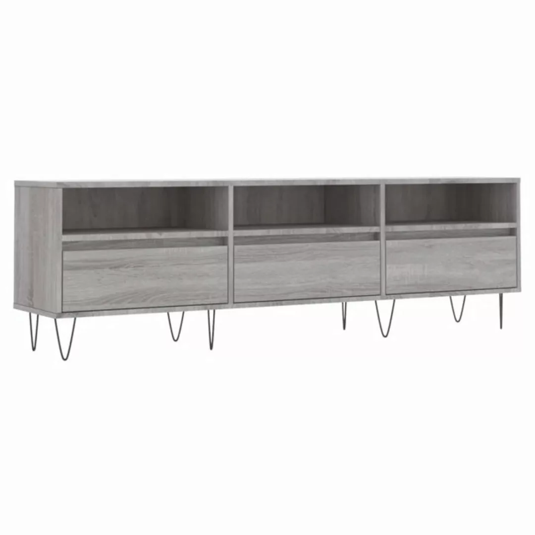 VidaXL TV-Schrank Grau Sonoma 150x30x44,5 cm Holzwerkstoff  Modell 4 günstig online kaufen