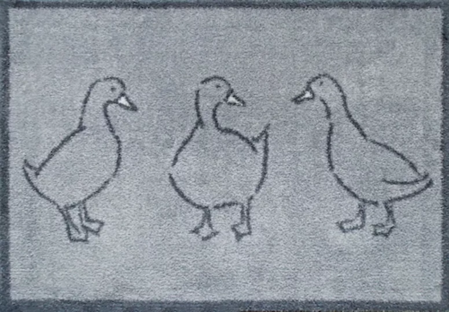 Turtle Mat Fußmatte »Ducks«, rechteckig, 9 mm Höhe günstig online kaufen