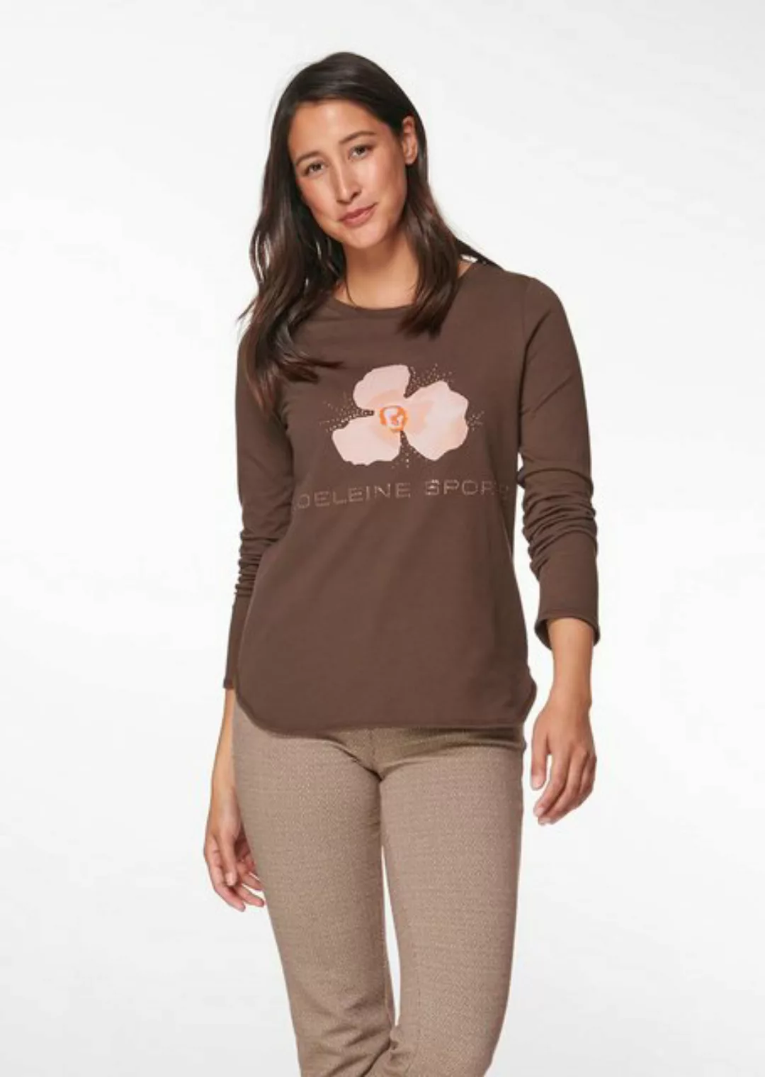 MADELEINE Sweatshirt Sweatshirt mit floralem Motiv-Print günstig online kaufen