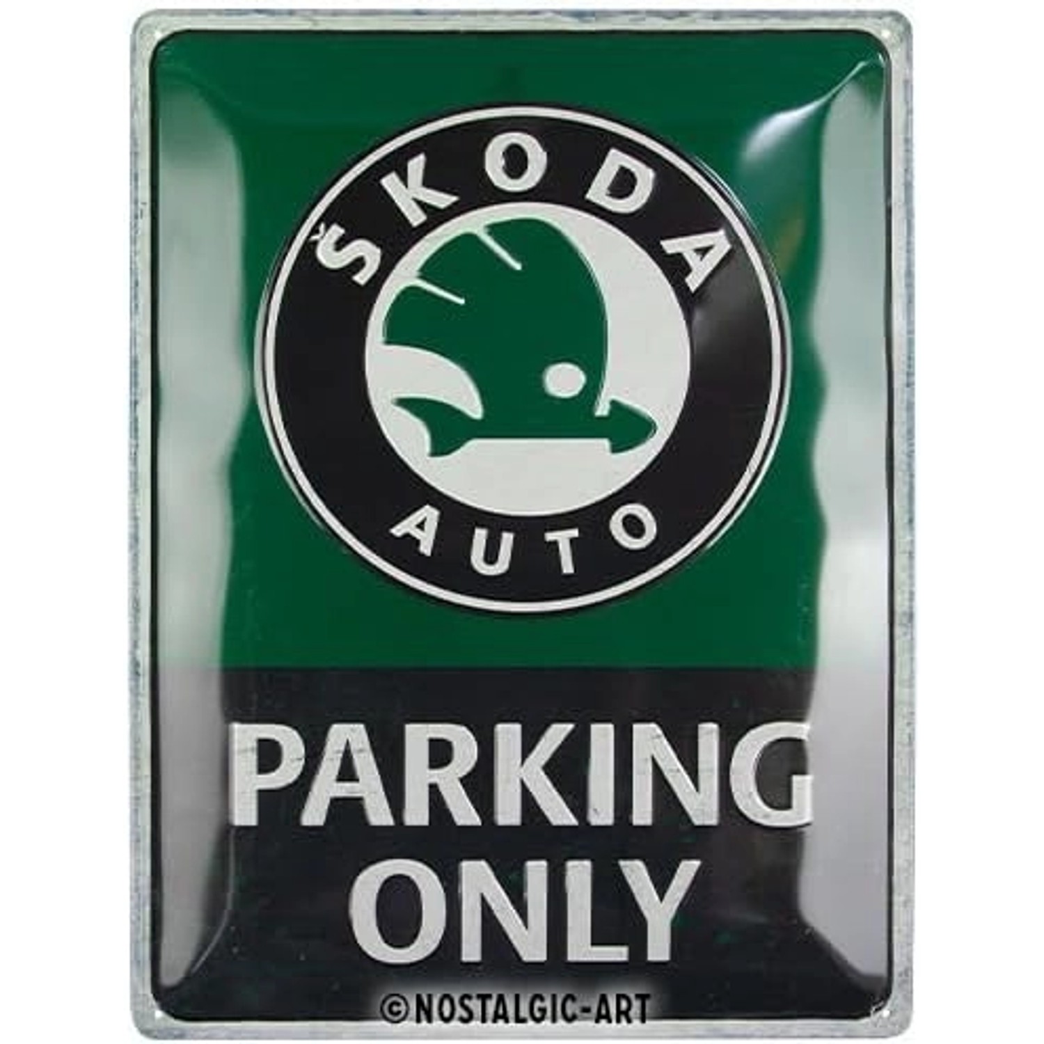 Nostalgic-Art Blechschild 30 x 40 cm - Skoda - Parking Only günstig online kaufen