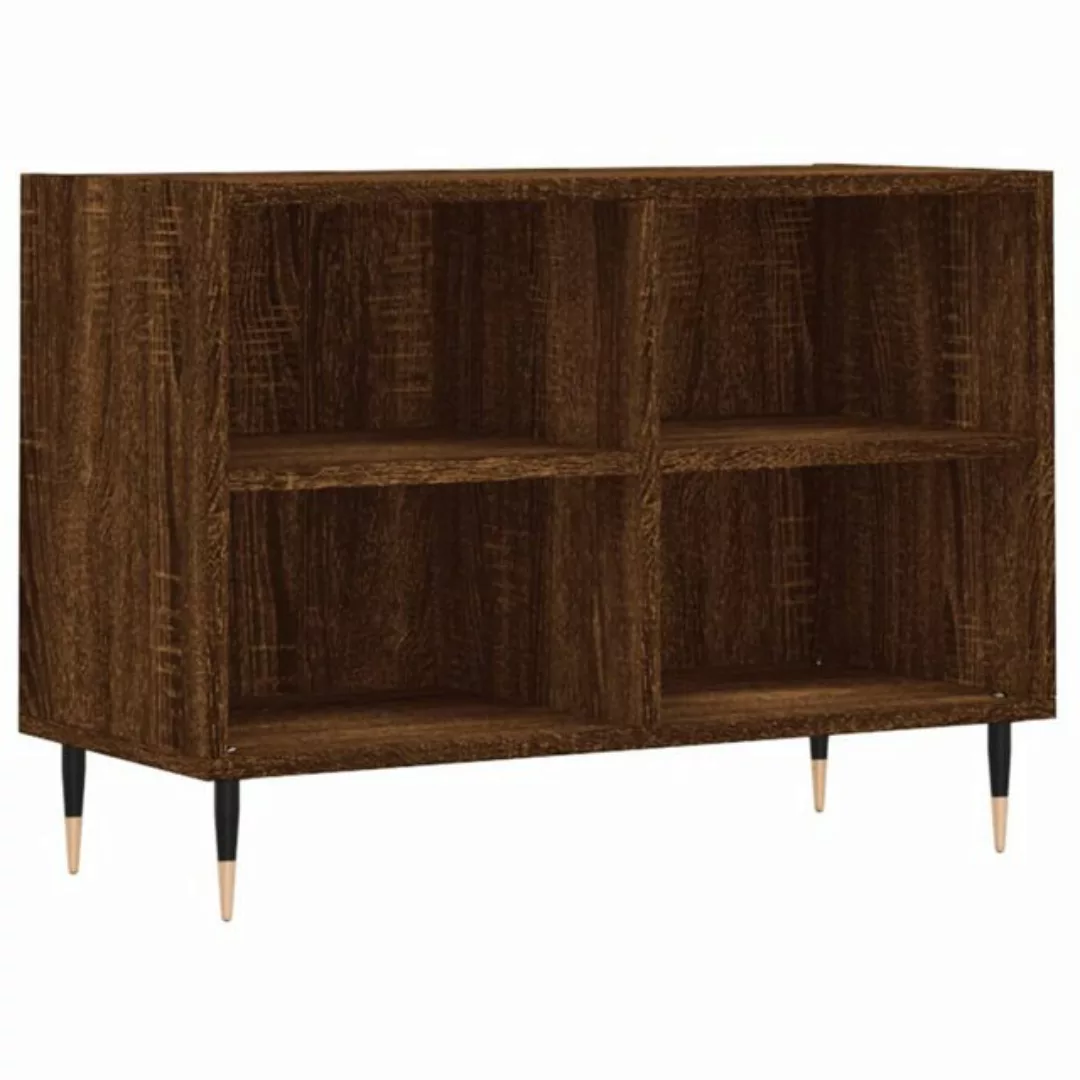 furnicato TV-Schrank Braun Eichen-Optik 69,5x30x50 cm Holzwerkstoff günstig online kaufen