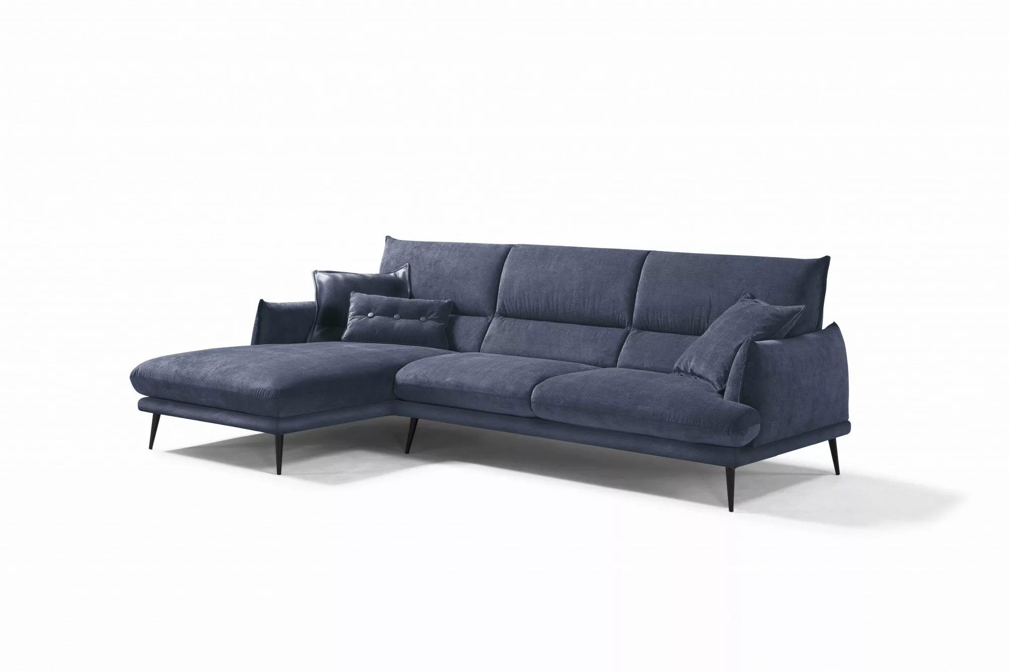 Egoitaliano Ecksofa »FUNNY, hochwertiges und aktuelles Design, bequeme Rück günstig online kaufen