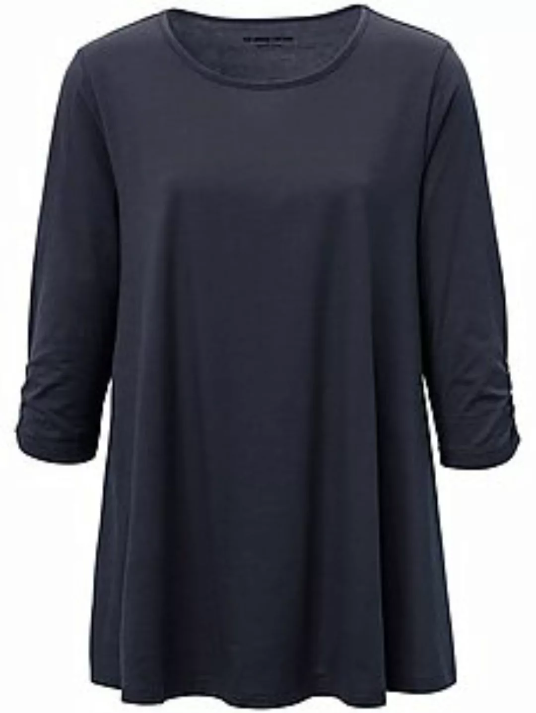 Rundhals-Longshirt Filippa Green Cotton blau günstig online kaufen