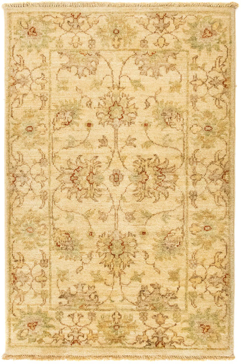 morgenland Orientteppich »Ziegler - 90 x 60 cm - beige«, rechteckig, Wohnzi günstig online kaufen