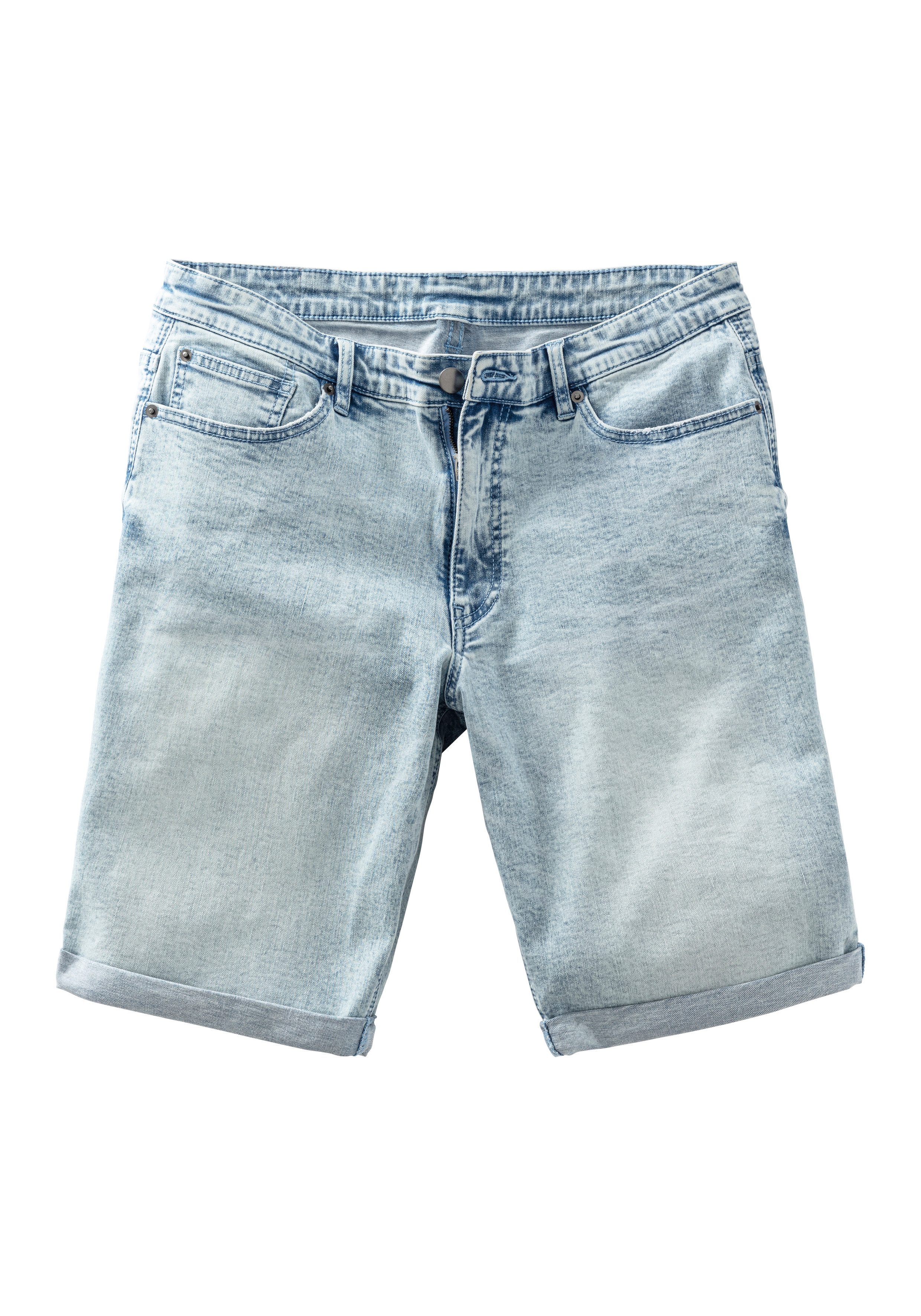 John Devin Jeansshorts "5-Pocket Shorts,", aus elastischer Denim-Qualität günstig online kaufen