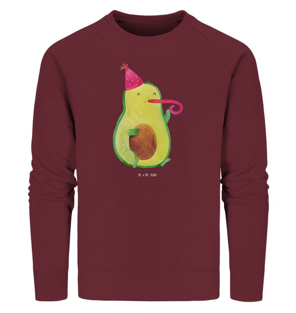 Mr. & Mrs. Panda Longpullover Größe XL Avocado Geburtstag - Burgundy - Gesc günstig online kaufen