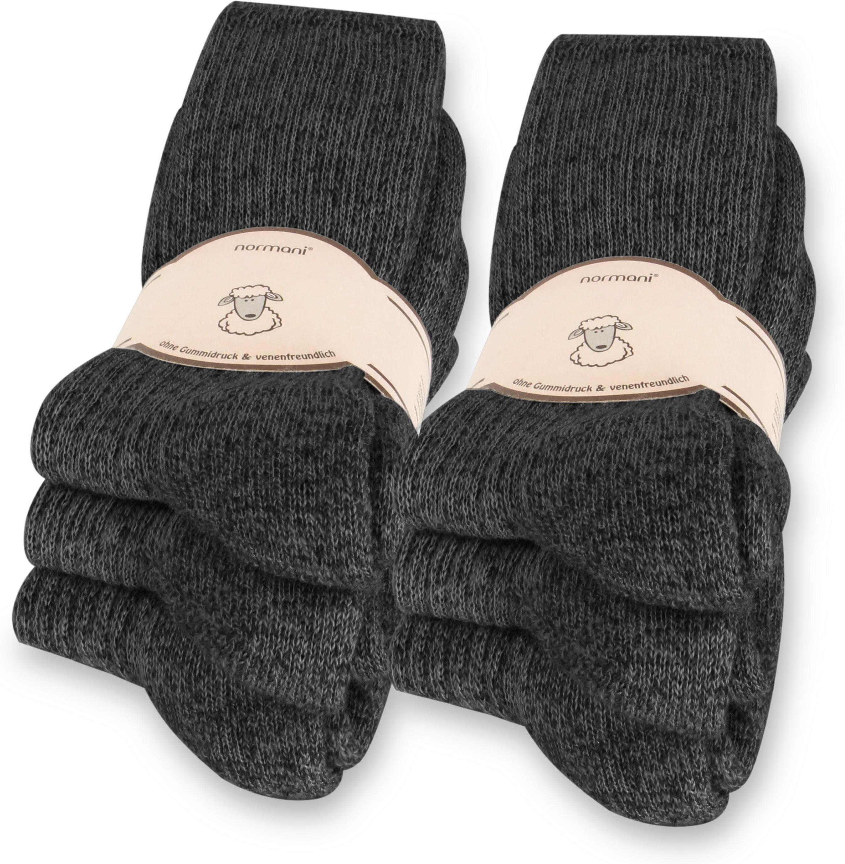 normani Thermosocken 6 Paar Norweger-Schafwollsocken (6er-Set, günstig online kaufen