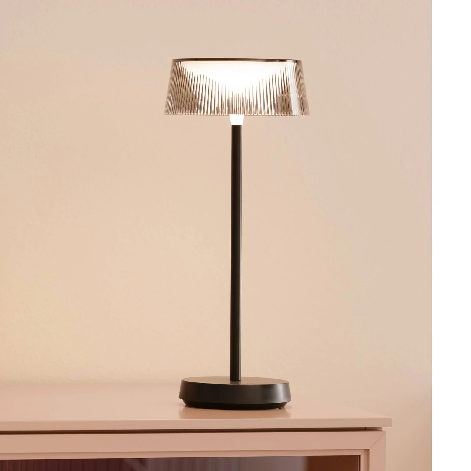 Schöner Wohnen LED-Akku-Tischleuchte Torre, IP44, Dimmer günstig online kaufen