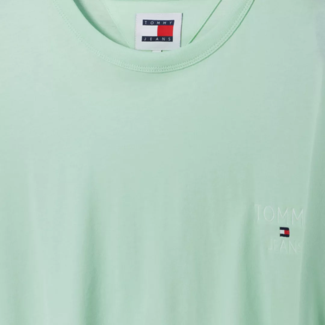 Tommy Jeans T-Shirt mit Logo-Stickerei günstig online kaufen