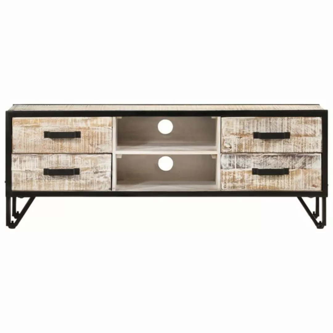 Tv-schrank 110x30x41 Cm Massivholz Akazie günstig online kaufen