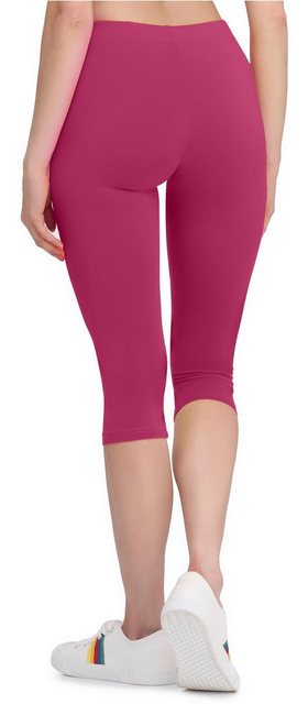 Bellivalini Leggings Damen 3/4 Capri Hose aus Viskose BLV50-148 (1-tlg) aus günstig online kaufen