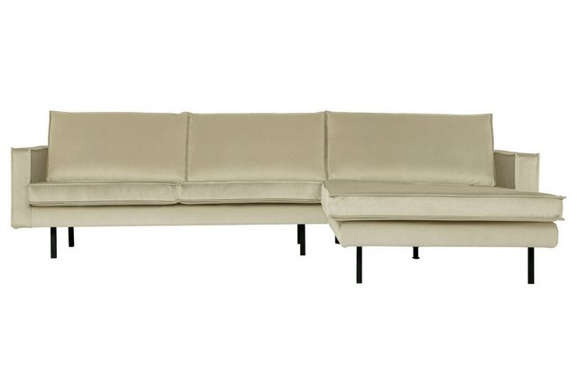 BePureHome Ecksofa Rodeo Chaiselongue Samt günstig online kaufen